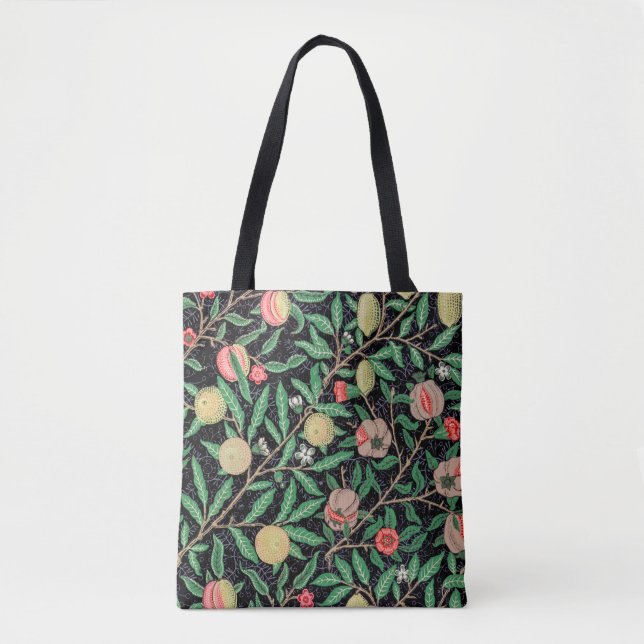 Tote Bag Four Fruit, William Morris (Devant)