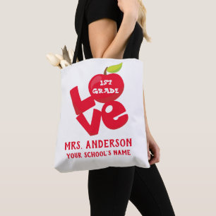 Tote Bag Fourniture d'enseignants de cuisine personnalisée