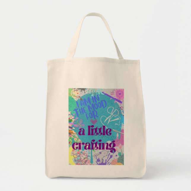 Tote Bag Fournitures d'artisanat (Devant)