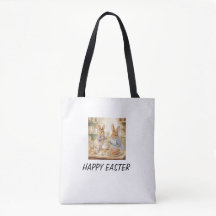 Fourre-tout à thème de Pâques /sac de shopping