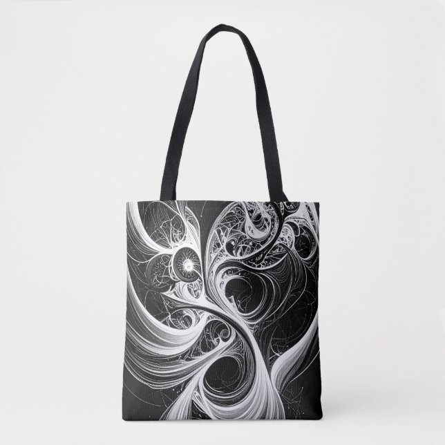 Tote Bag Fourre-tout Abstrait Mind Network (Devant)