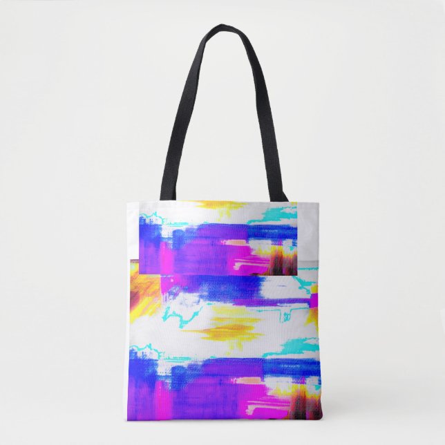 Tote Bag Fourre-tout Abstraite sauvage (Devant)