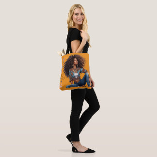 Tote Bag Fourre-tout autochtone afro