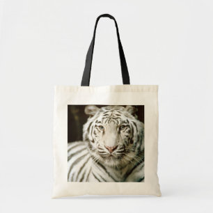 Tote Bag Fourre-tout blanche de tigre