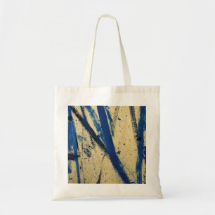 Tote Bag Fourre-tout budget bleu Abstrait