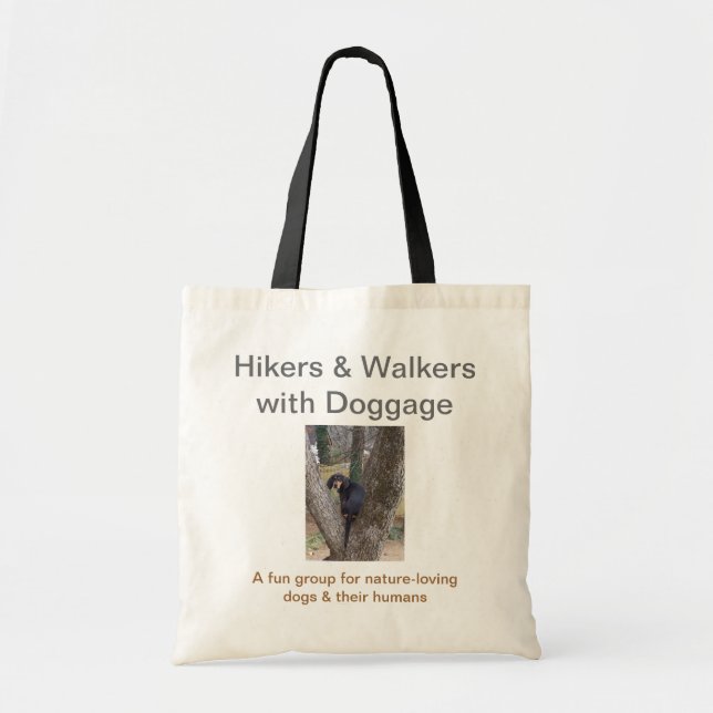 Tote Bag Fourre-tout de base : Randonneurs et marcheurs (Devant)