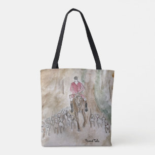 Tote Bag Fourre-tout de chasse au boeuf