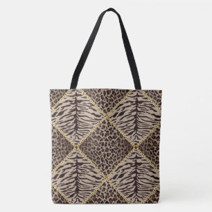 Tote Bag Fourre-tout de conception de diamants Poster de an