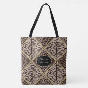 Tote Bag Fourre-tout de la chaîne de diamants Poster de an