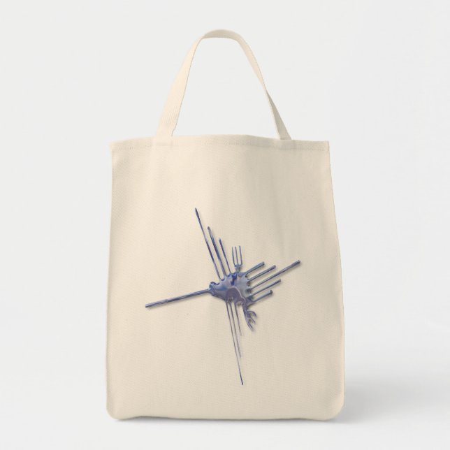 Tote Bag Fourre-tout de Nazca Hummingbird (Devant)
