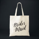 Tote Bag Fourre-tout de script | Bridesmaid<br><div class="desc"></div>