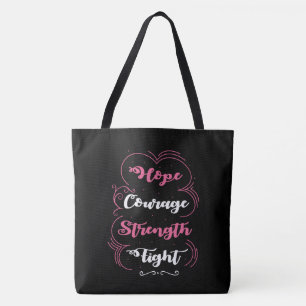 Tote Bag Fourre-tout de sensibilisation au cancer du sein