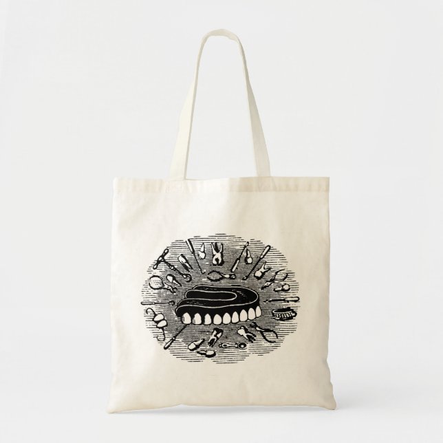 Tote Bag Fourre-tout dentaire (Devant)
