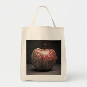 Tote Bag Fourre-tout d'épicerie de pomme douce