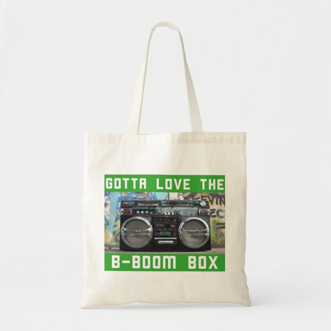 Tote Bag Fourre-tout des années 80. (Devant)