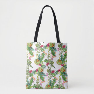 Tote Bag Fourre-tout d'impression Cactus