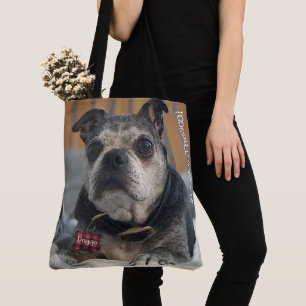 Tote Bag Fourre-tout Doggy Personnalisée Avec 🐶 Photo Anim
