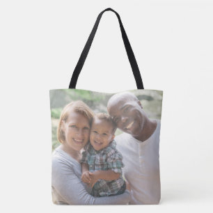 Tote Bag Fourre-tout double face du Modèle photo de famille