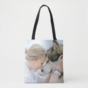 Tote Bag Fourre-tout double face photo personnalisée
