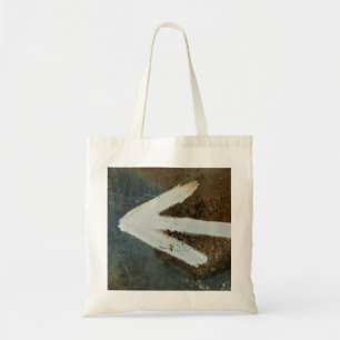 Tote Bag Fourre-tout du budget Flèche blanche