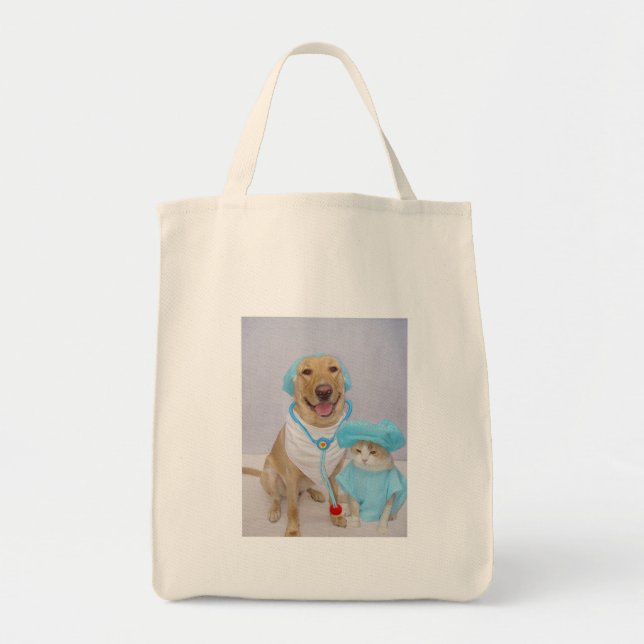Tote Bag Fourre-tout du vétérinaire (Devant)