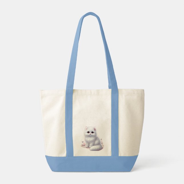 Tote Bag Fourre-tout écologique perse de façon pésitive (Dos)