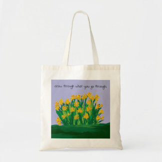 Tote Bag Fourre-tout en coton dans le design floral origina