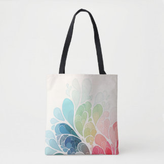 Tote Bag Fourre-tout en fleurs botaniques