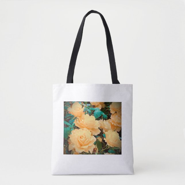 Tote Bag Fourre-tout florale (Devant)