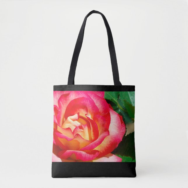 Tote Bag Fourre-tout florale (Devant)