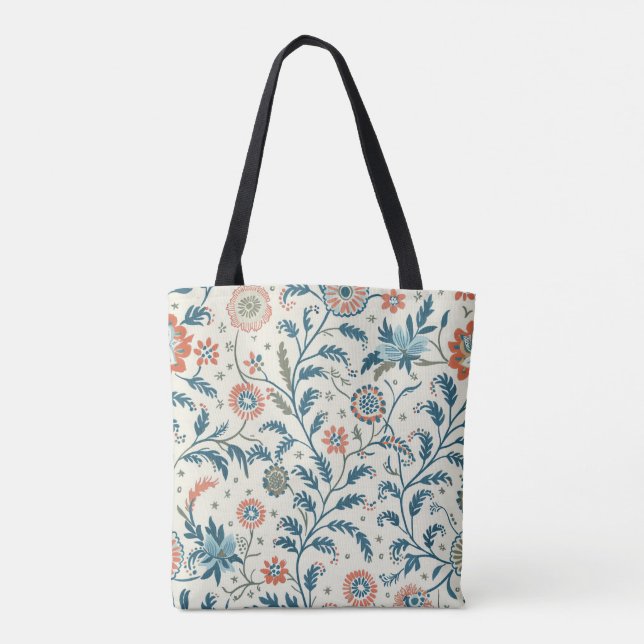 Tote Bag Fourre-tout florale (Dos)