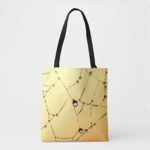 Tote Bag Fourre-tout Gold spiderweb
