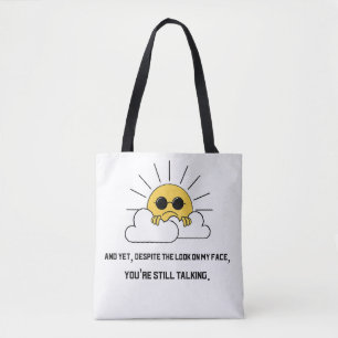 Tote Bag Fourre-tout grincheux