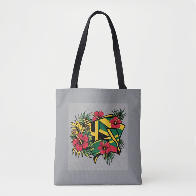 Tote Bag Fourre-tout jamaïcain (Devant)