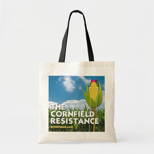 Tote Bag Fourre-tout - la résistance de champ de maïs (Devant)