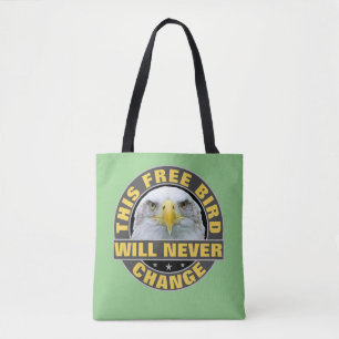 Tote Bag Fourre-tout libre aux oiseaux