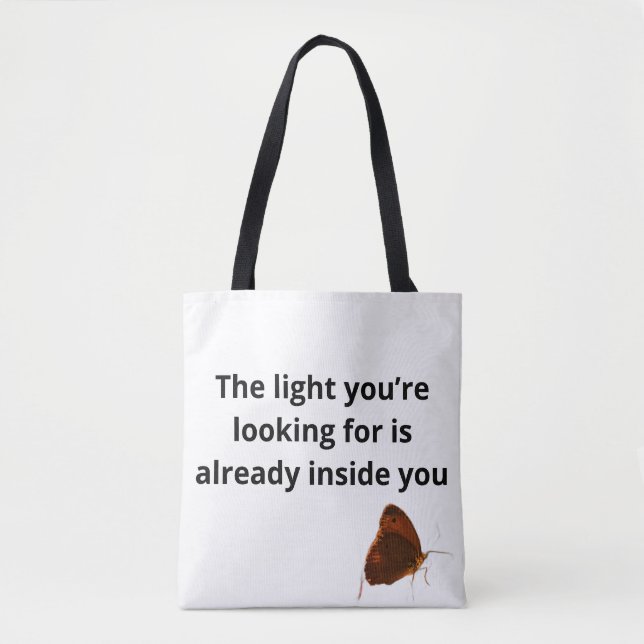 Tote Bag Fourre-tout lumineuse intérieure (Devant)