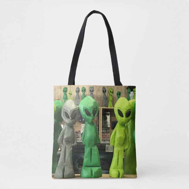 Tote Bag Fourre-tout martienne (Devant)