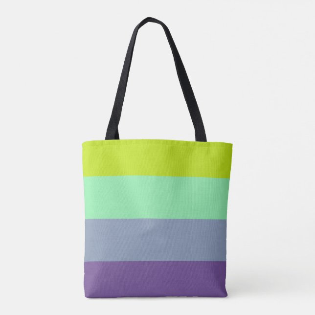 Tote Bag Fourre-tout moyenne personnalisée - Couverture d'i (Dos)