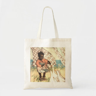 Tote Bag Fourre-tout : Nourrir les oies par Helen Hyde (186