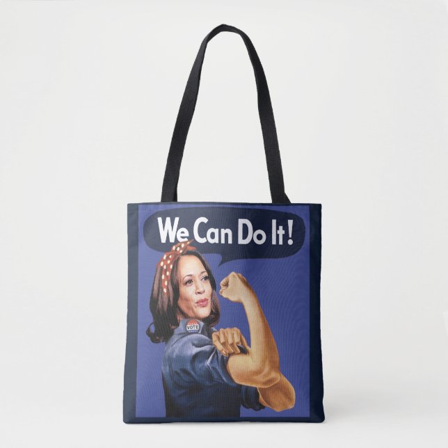 Tote Bag FOURRE-TOUT - Nous pouvons le faire - Kamala 2024 (Devant)