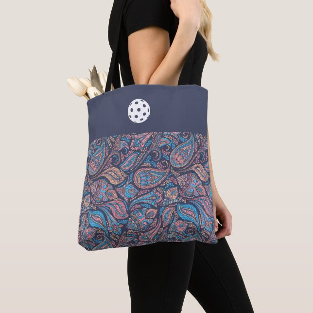Tote Bag Fourre-tout Paisley (De près)