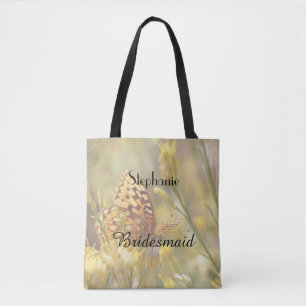 Tote Bag Fourre-tout personnalisé par demoiselle d'honneur,