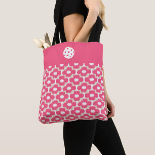 Tote Bag Fourre-tout Pink Ikat 2