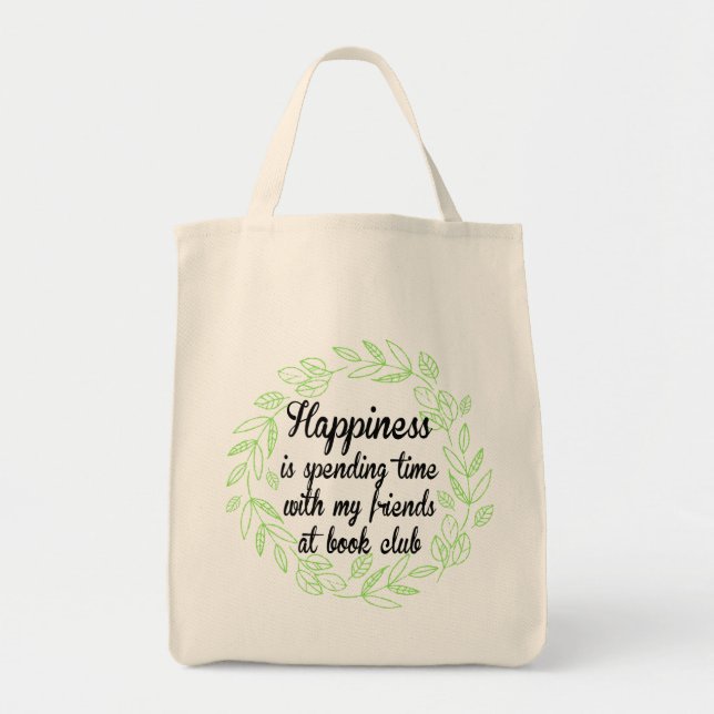 Tote Bag Fourre-tout pour des amis de bonheur de groupe de (Devant)