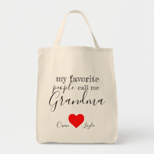 Tote Bag Fourre-tout préféré de la grand-maman