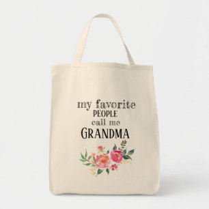 Tote Bag Fourre-tout préféré de la grand-maman