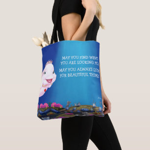 Tote Bag Fourre-tout Princess of Whales "Beautiful Things..