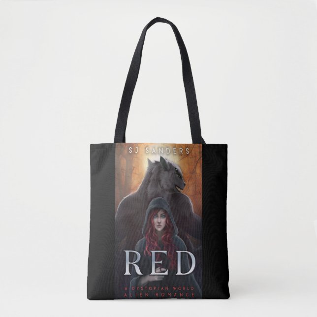 Tote Bag Fourre-tout rouge (Devant)