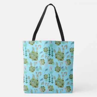 Tote Bag Fourre-tout Succulent